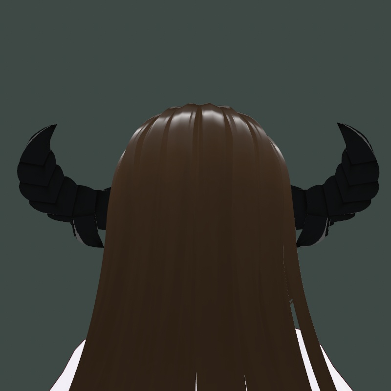 Side Horns (Black)