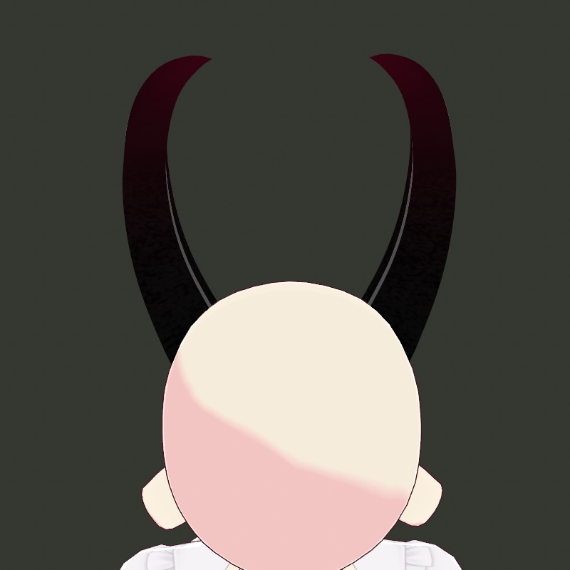 Tall Horns (Black/Red)