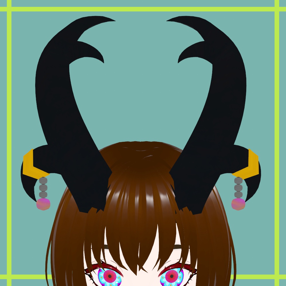 Dragon Horns (Black)