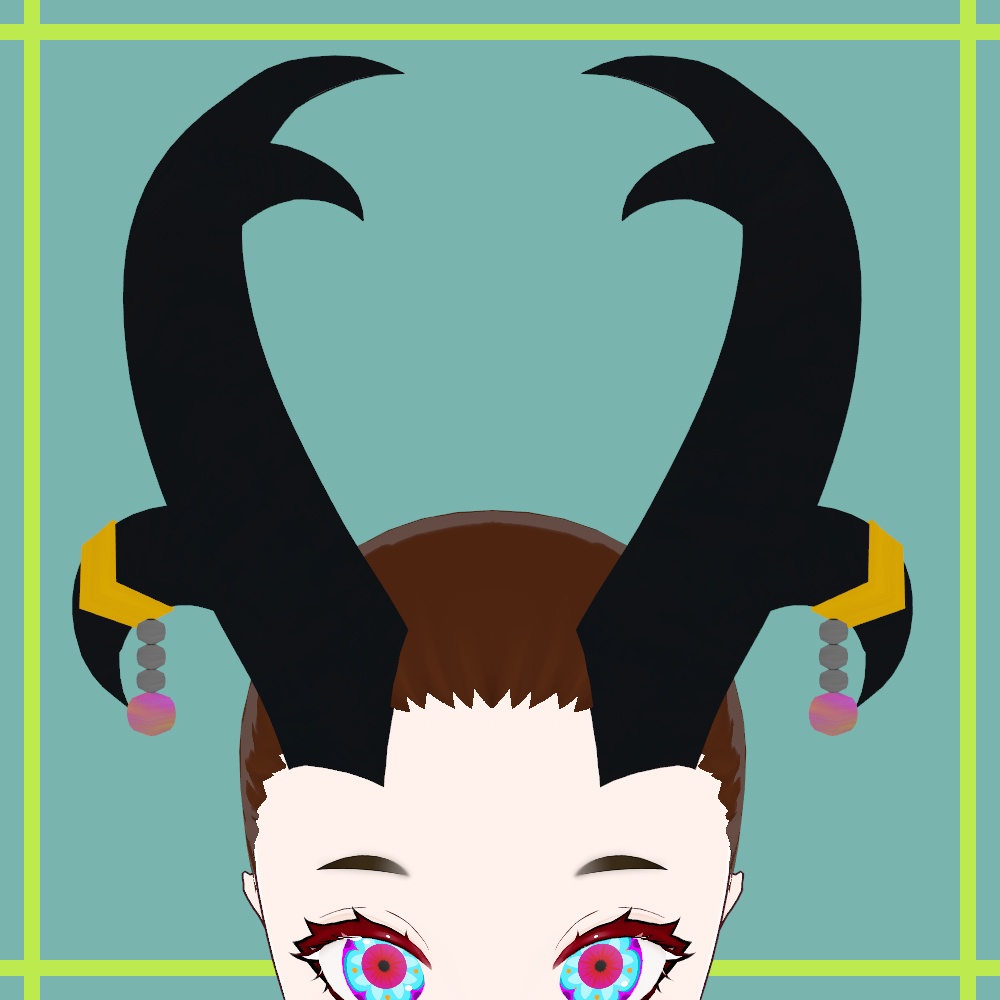 Dragon Horns (Black)