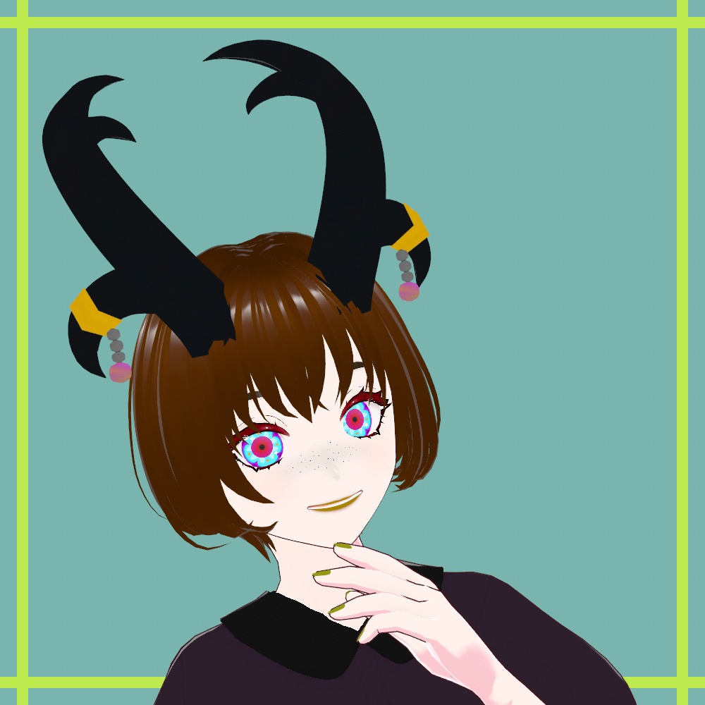 Dragon Horns (Black)