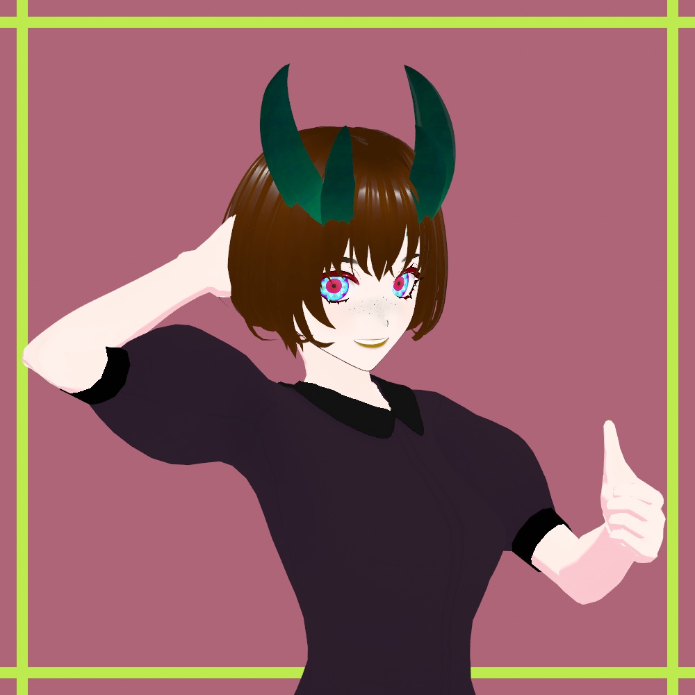 Small Dragon Horns (Jade)
