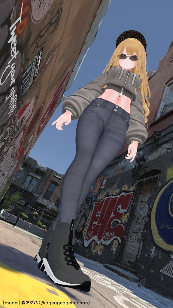 Sneakers 01【VRChat想定】