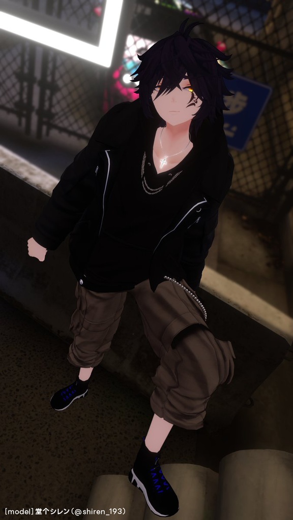 Sneakers 01【VRChat想定】