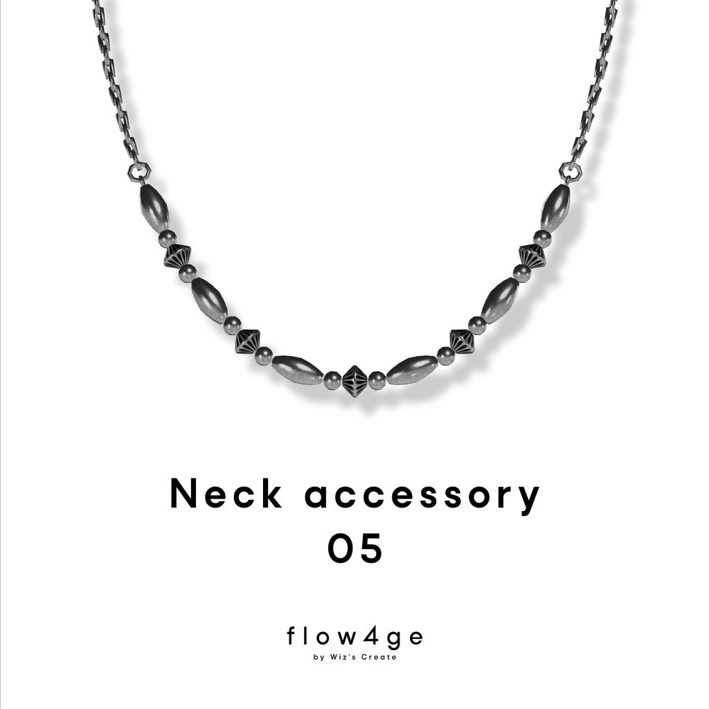 Neck accessory 05【VRChat想定】