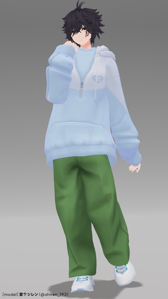 Half Zip Hoodie【12アバターセミ対応】