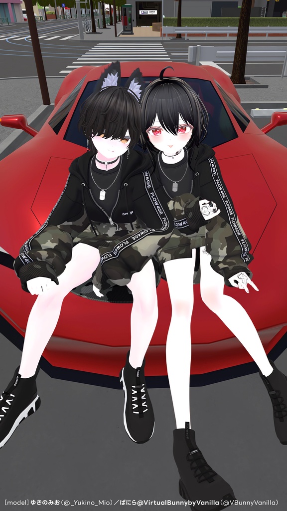 Half Zip Hoodie【12アバターセミ対応】