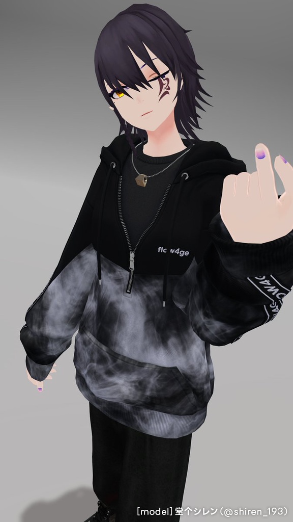 Half Zip Hoodie【12アバターセミ対応】