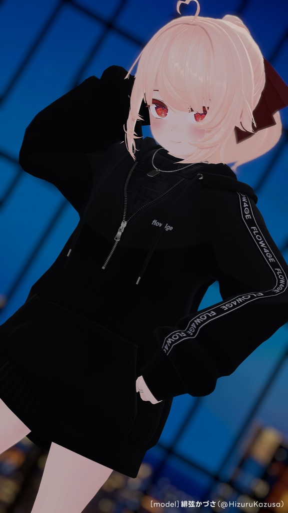 Half Zip Hoodie【12アバターセミ対応】