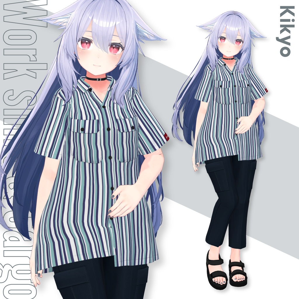 Work Shirt & Cargo【15アバターセミ対応】