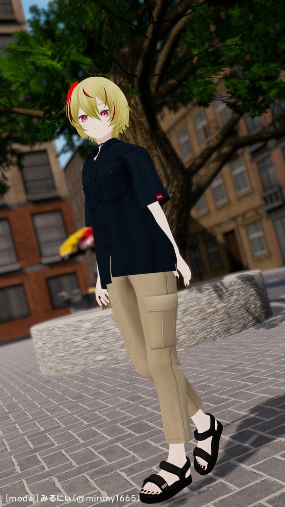 Work Shirt & Cargo【15アバターセミ対応】