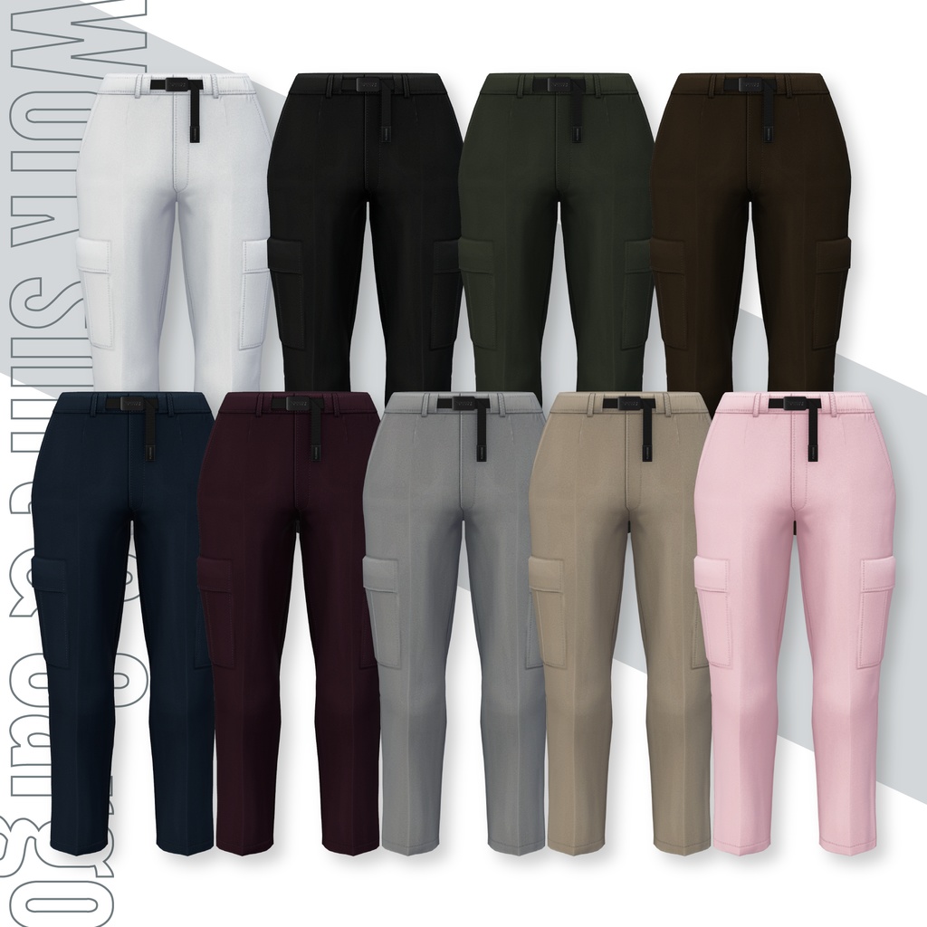 Work Shirt & Cargo【15アバターセミ対応】