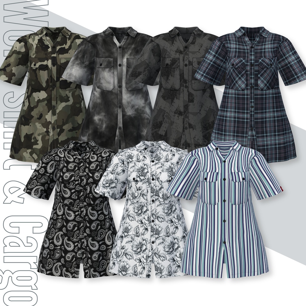 Work Shirt & Cargo【15アバターセミ対応】
