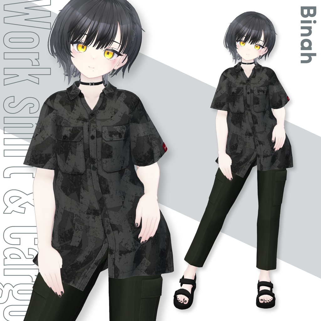 Work Shirt & Cargo【15アバターセミ対応】