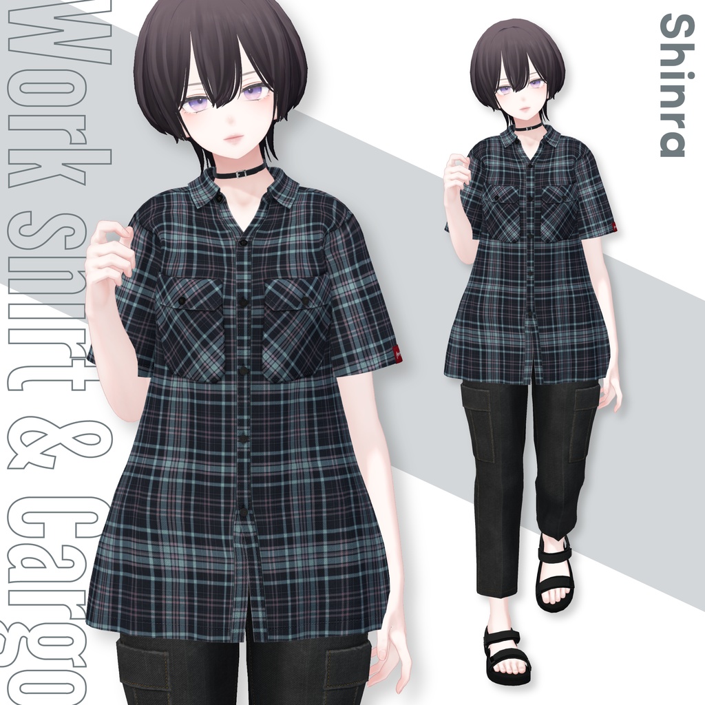 Work Shirt & Cargo【15アバターセミ対応】
