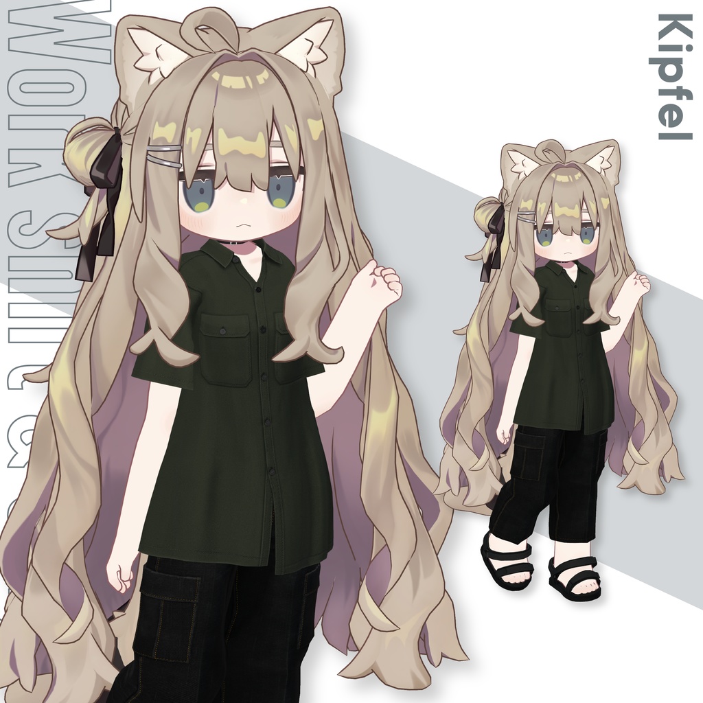 Work Shirt & Cargo【15アバターセミ対応】