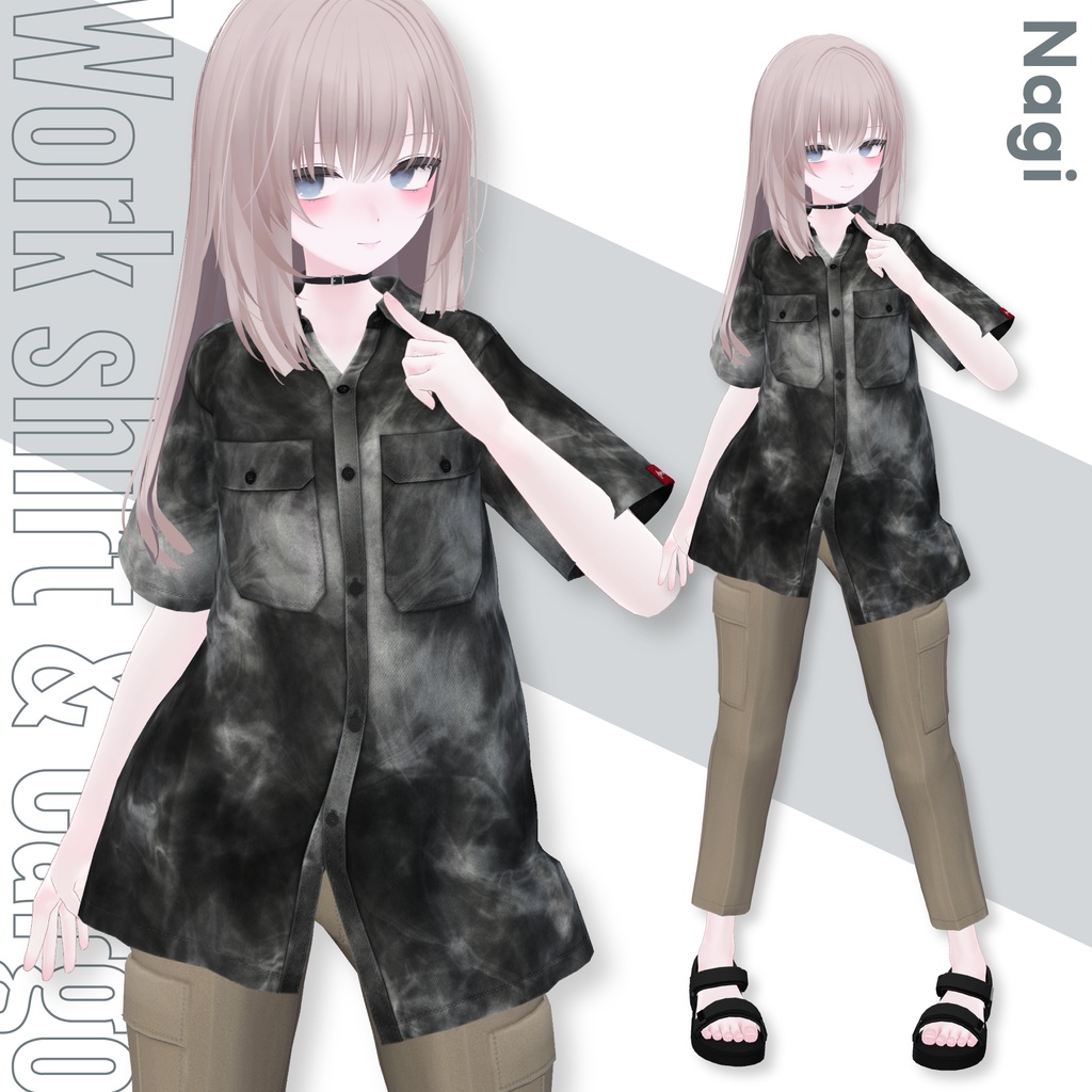 Work Shirt & Cargo【15アバターセミ対応】