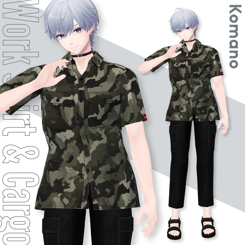 Work Shirt & Cargo【15アバターセミ対応】