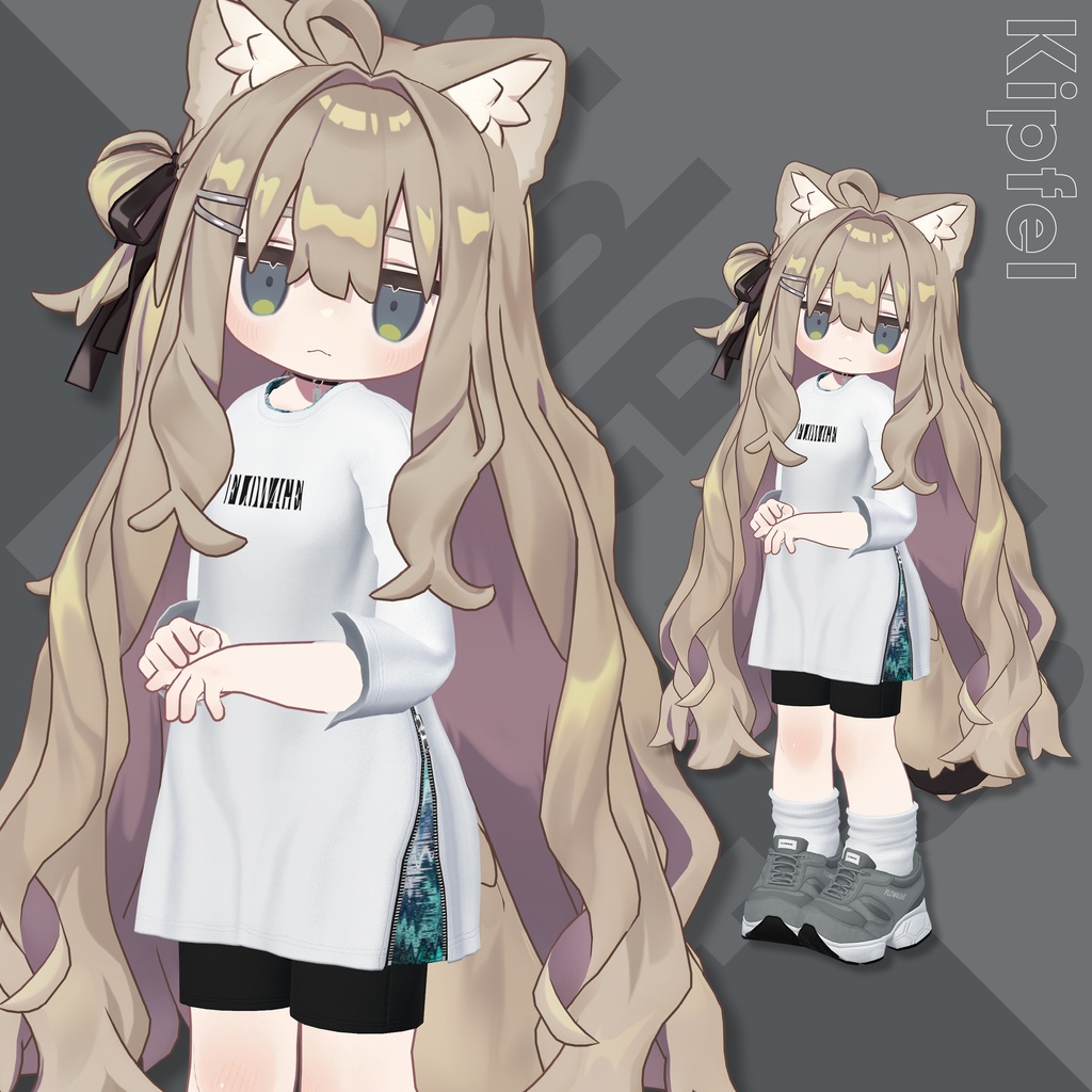 Side Zip T-shirt【16アバターセミ対応】