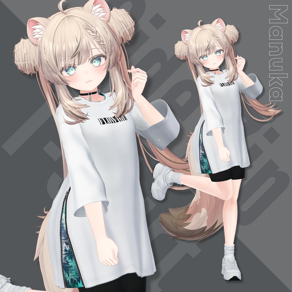 Side Zip T-shirt【16アバターセミ対応】