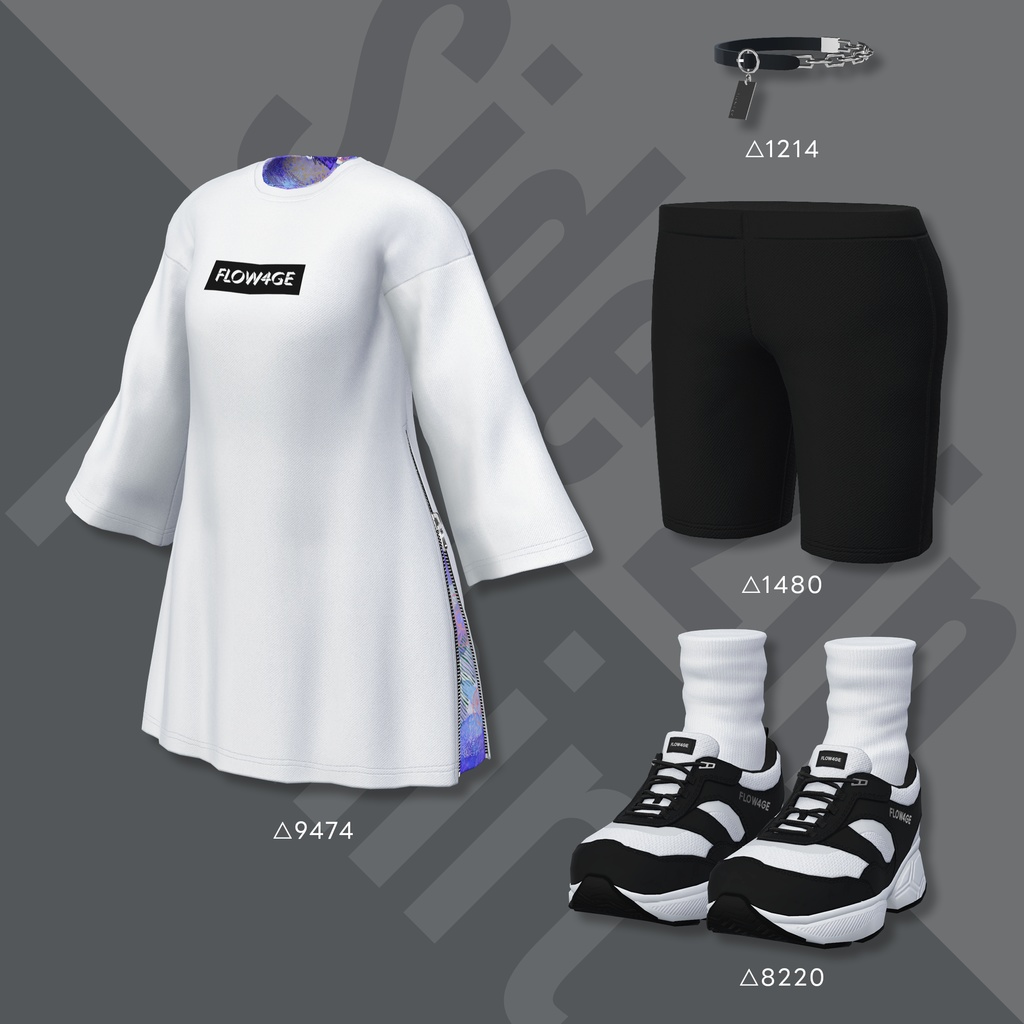 Side Zip T-shirt【16アバターセミ対応】