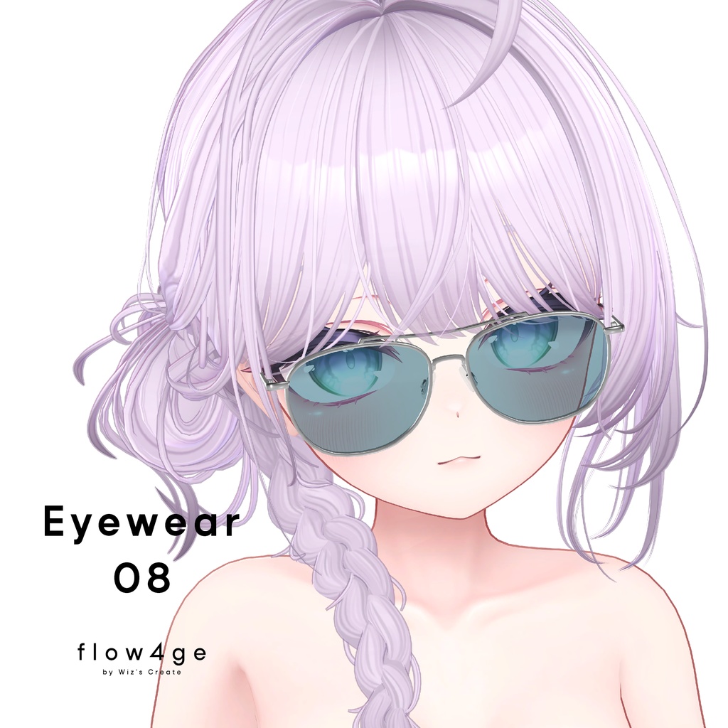 Eyewear 08【VRChat想定】