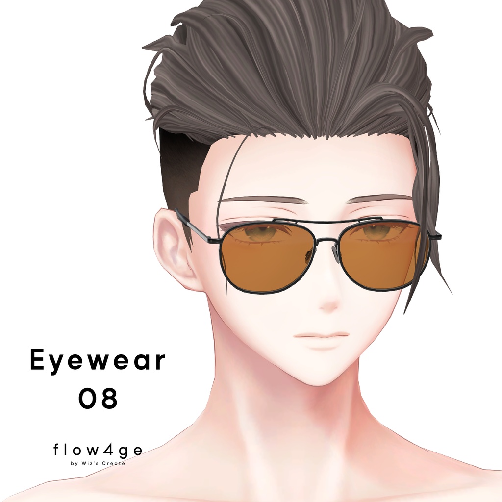 Eyewear 08【VRChat想定】