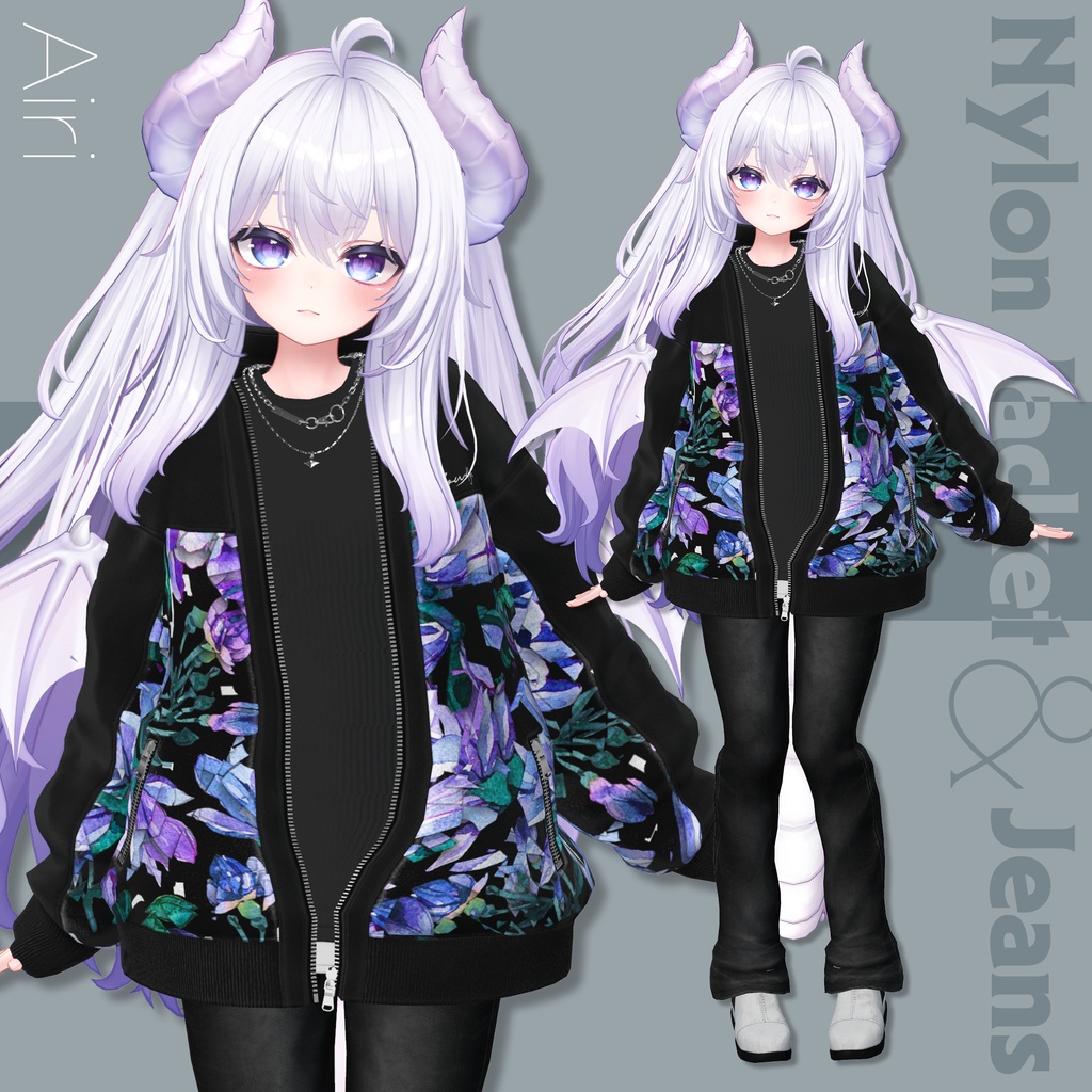 Nylon Jacket & Jeans【19アバターセミ対応】