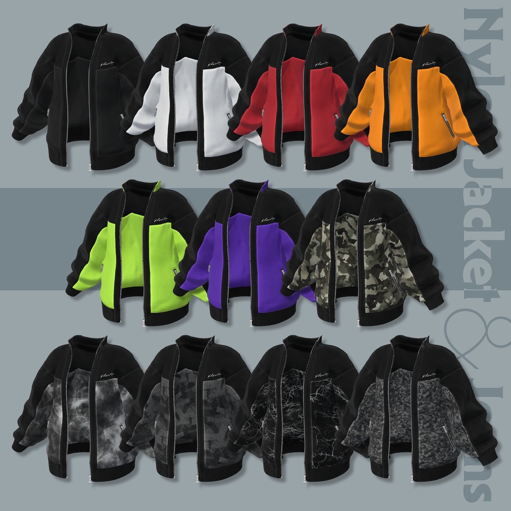 Nylon Jacket & Jeans【19アバターセミ対応】