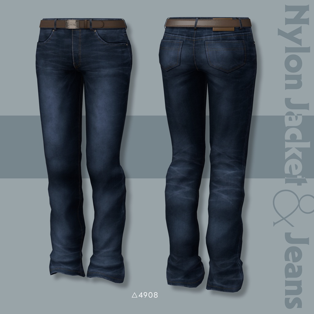 Nylon Jacket & Jeans【19アバターセミ対応】