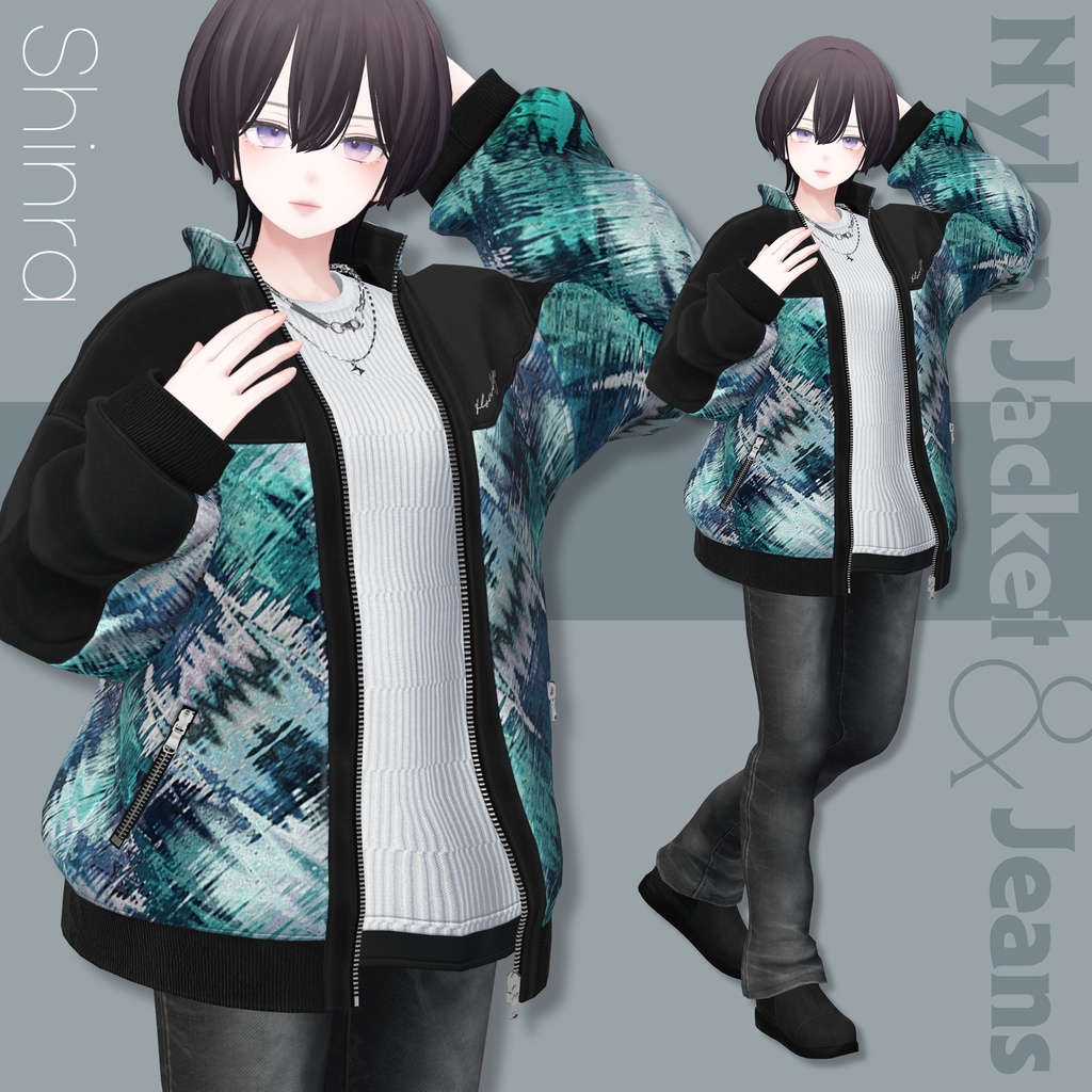 Nylon Jacket & Jeans【19アバターセミ対応】
