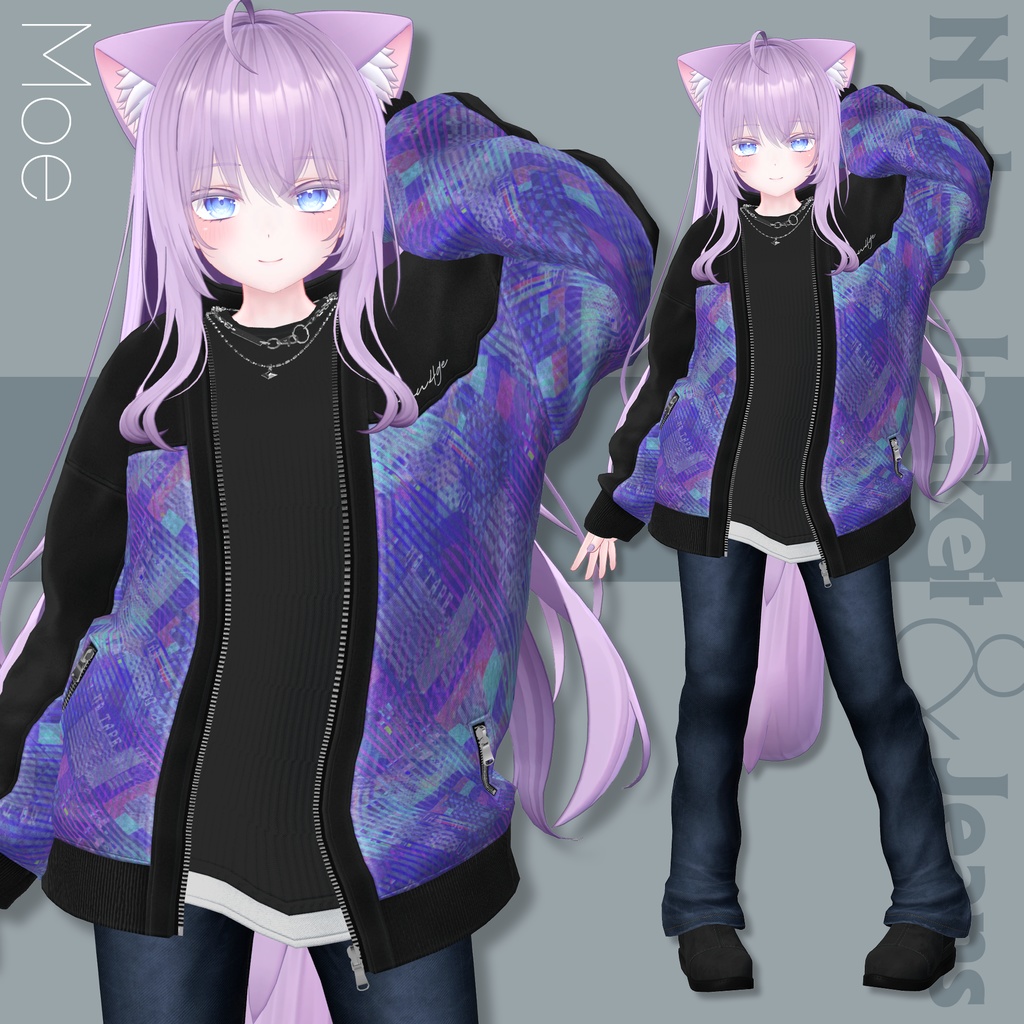 Nylon Jacket & Jeans【19アバターセミ対応】