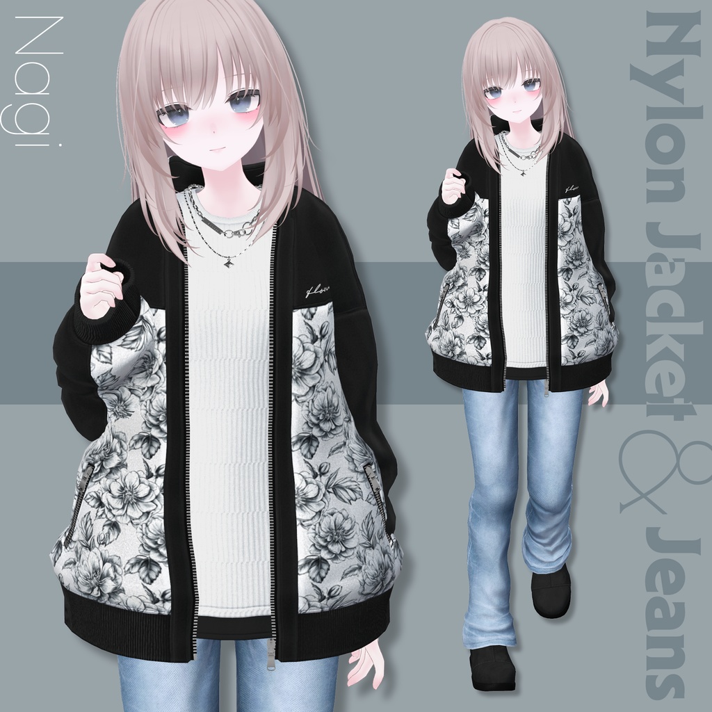 Nylon Jacket & Jeans【19アバターセミ対応】