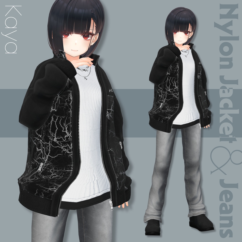Nylon Jacket & Jeans【19アバターセミ対応】