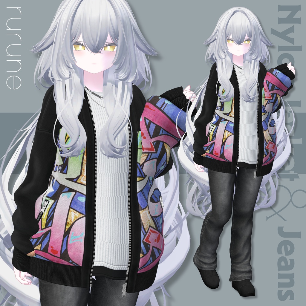 Nylon Jacket & Jeans【19アバターセミ対応】