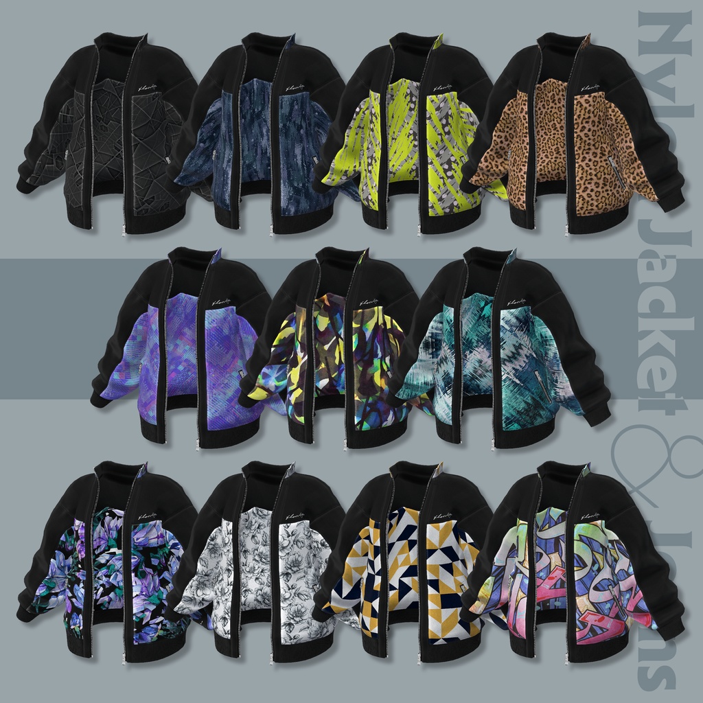 Nylon Jacket & Jeans【19アバターセミ対応】