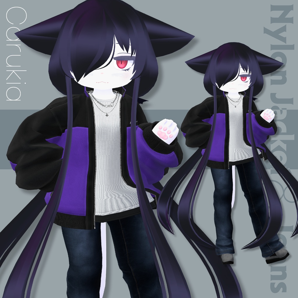 Nylon Jacket & Jeans【19アバターセミ対応】