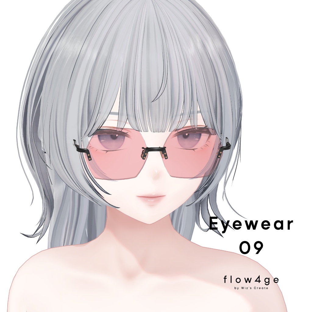 Eyewear 09【VRChat想定】