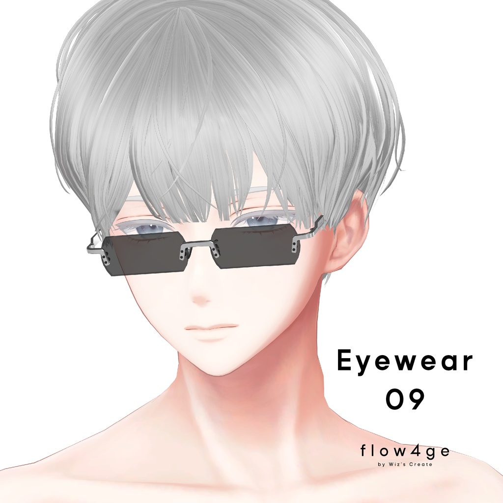 Eyewear 09【VRChat想定】