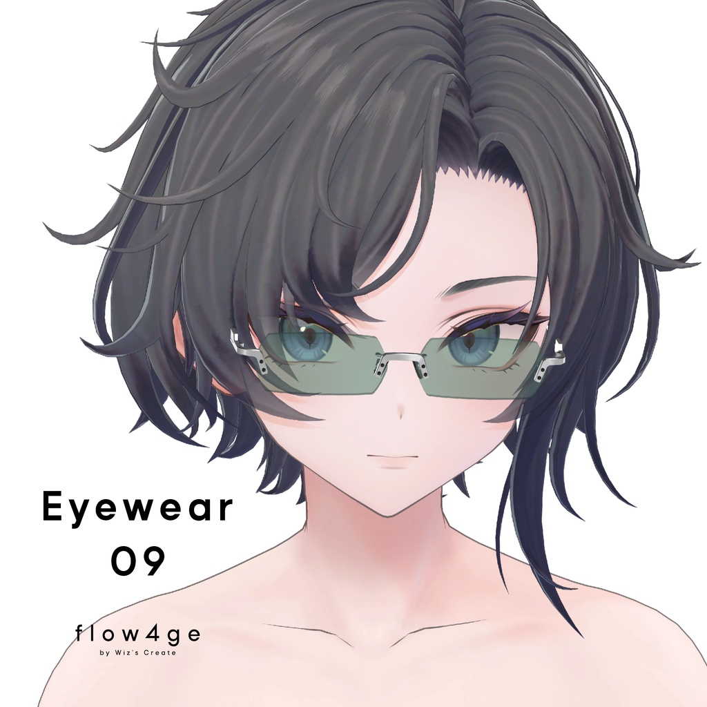 Eyewear 09【VRChat想定】