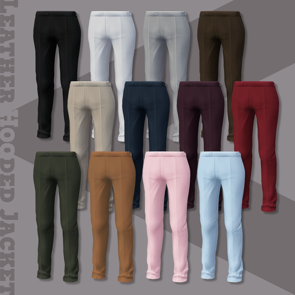 Leather Hooded Jacket【29アバターセミ対応】