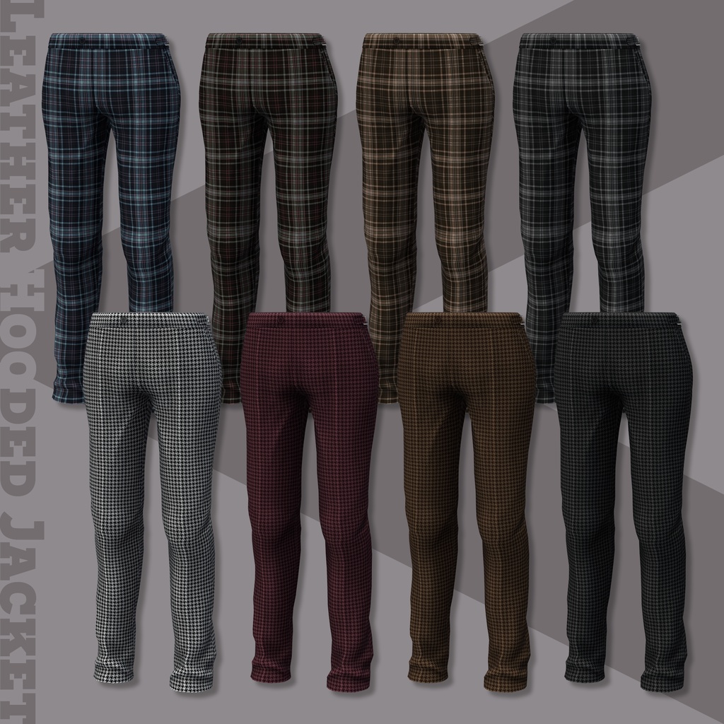 Leather Hooded Jacket【29アバターセミ対応】