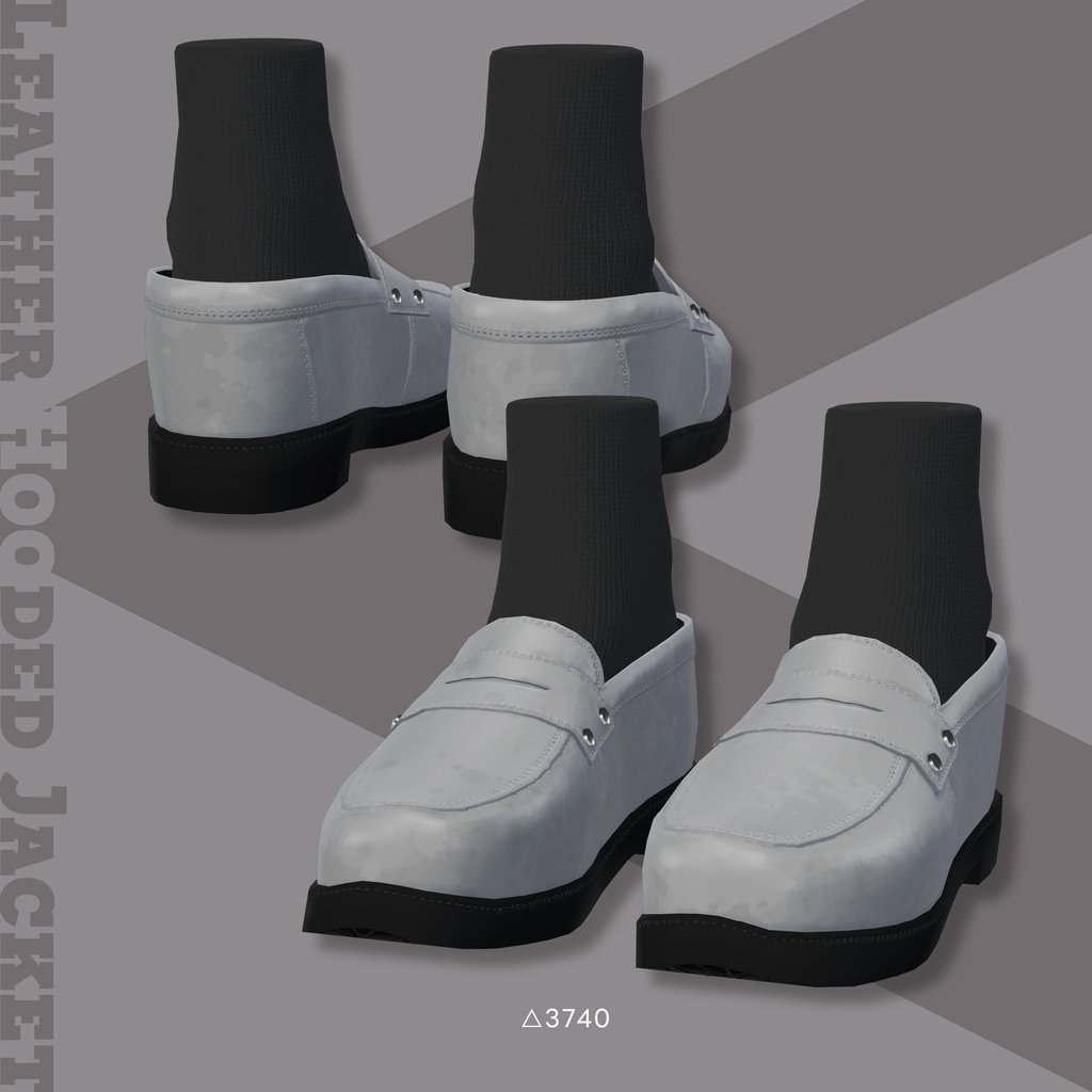 Leather Hooded Jacket【29アバターセミ対応】