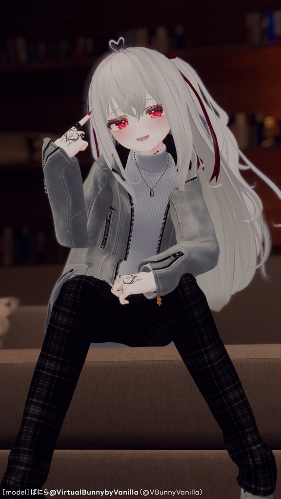 Leather Hooded Jacket【29アバターセミ対応】