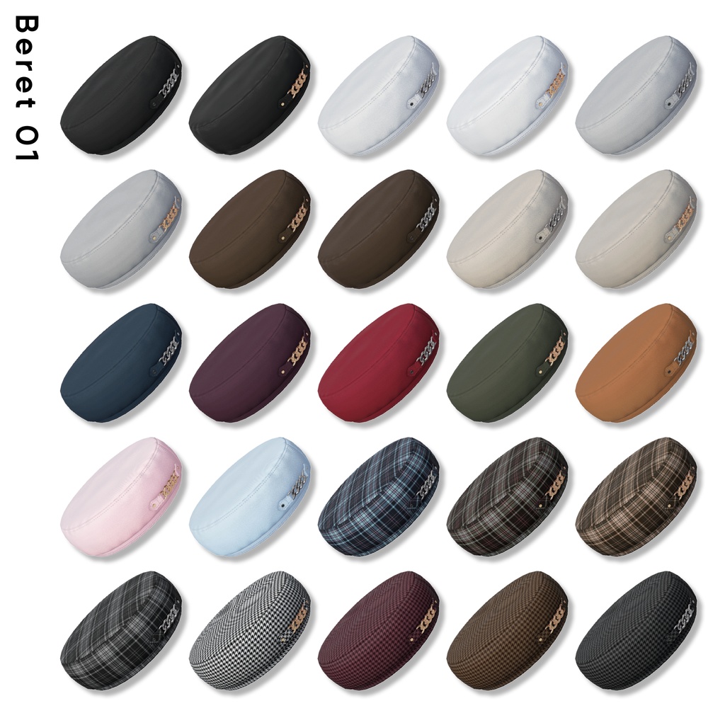 Beret 01【VRChat想定】