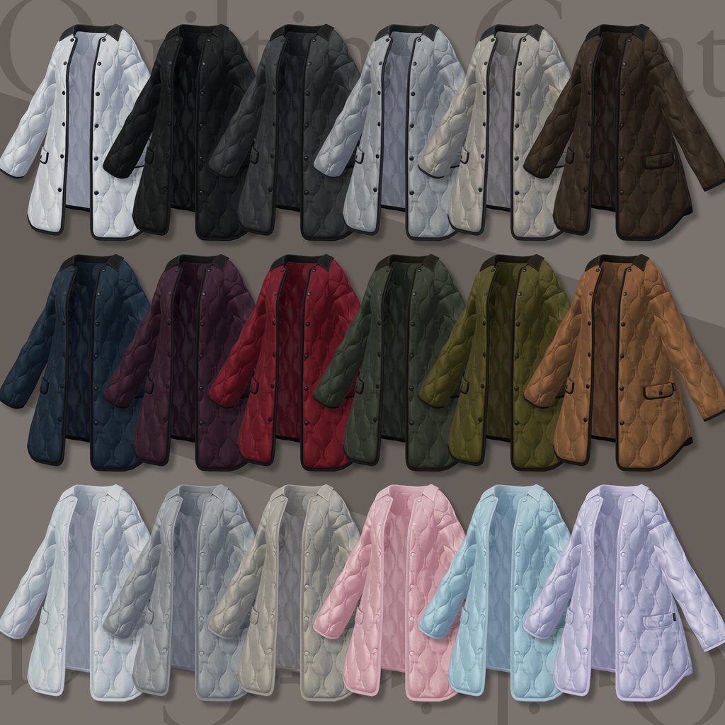 Quilting Coat【21アバターセミ対応】