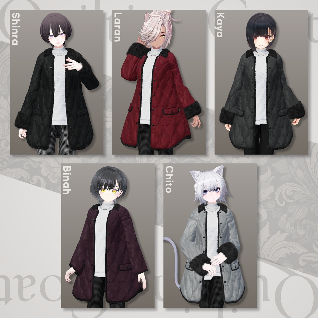 Quilting Coat【21アバターセミ対応】