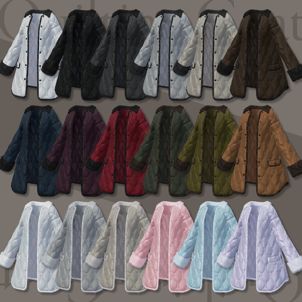 Quilting Coat【21アバターセミ対応】