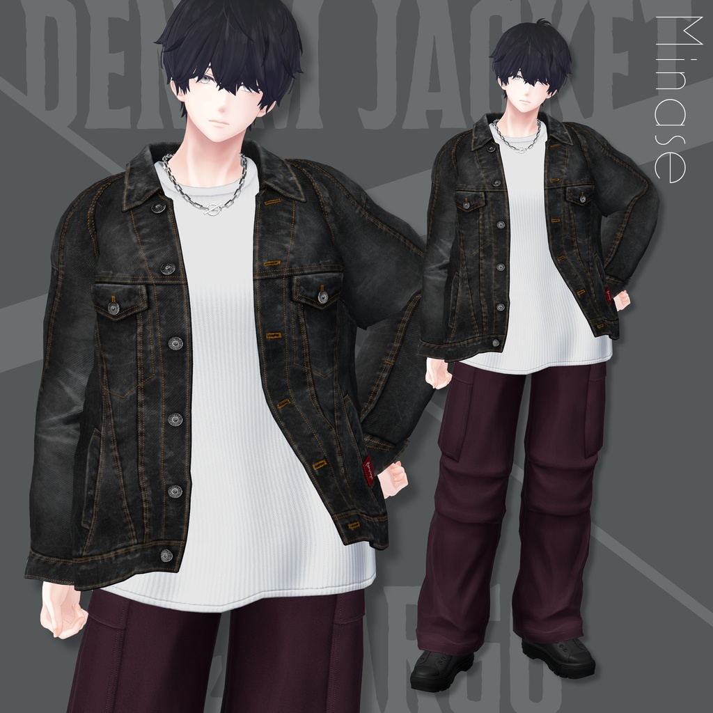 Denim Jacket & Cargo【22アバターセミ対応】