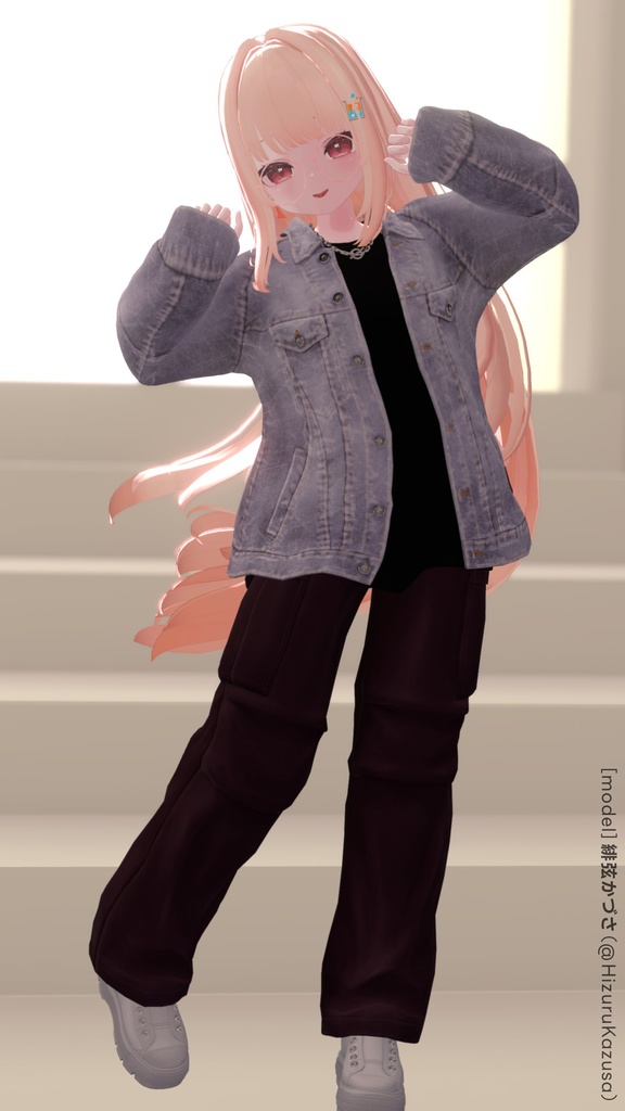 Denim Jacket & Cargo【22アバターセミ対応】